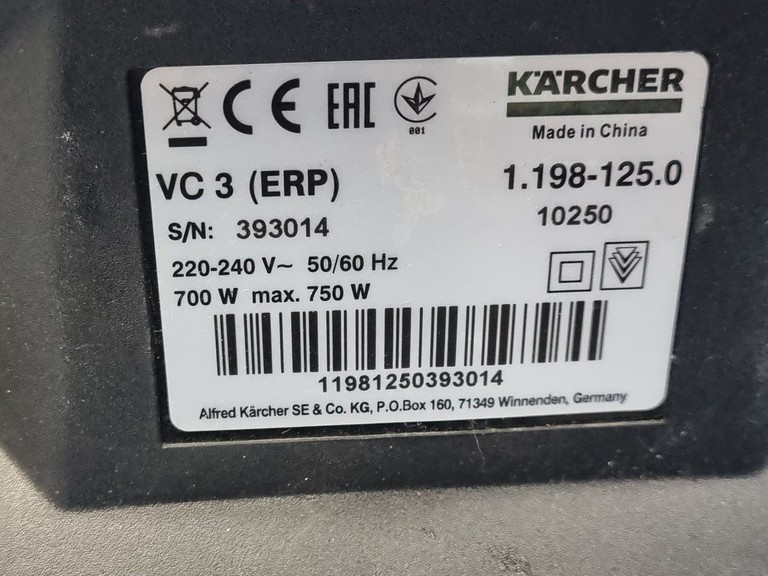 Розпродаж Karcher VC 3 Premium White (1.198-135.0), продавець Техноскарб