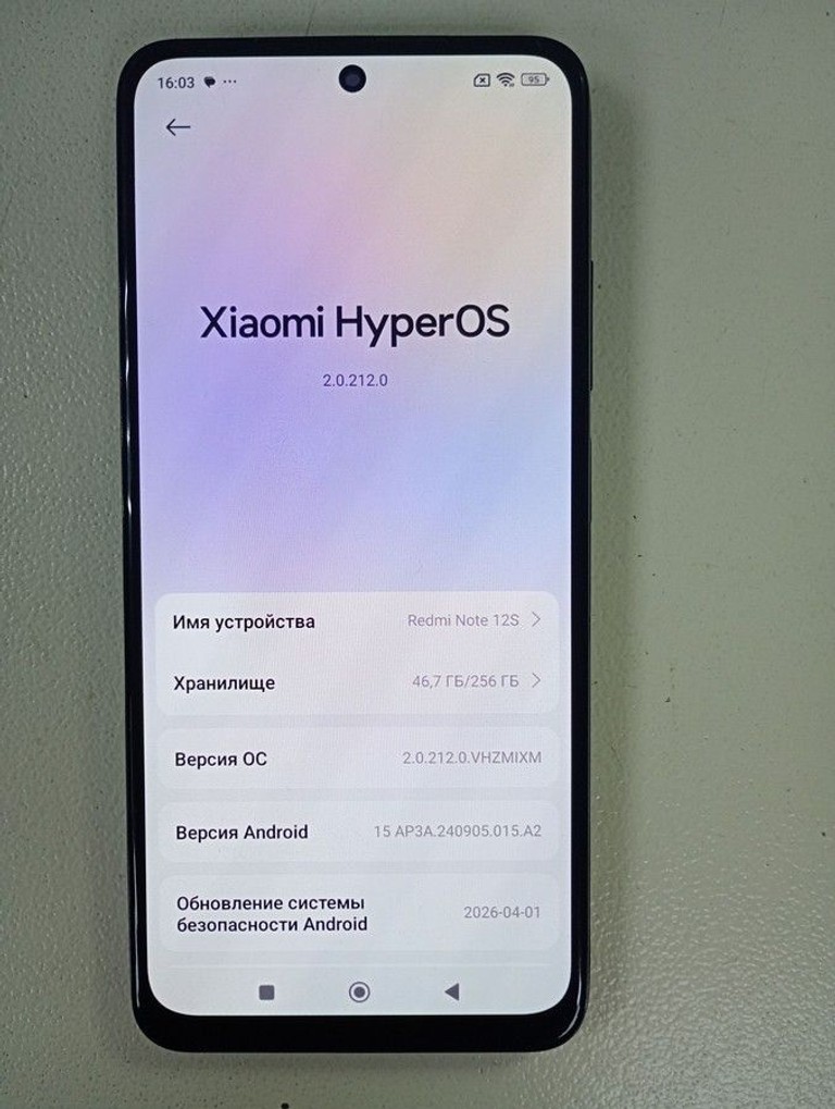 Xiaomi redmi note 12s 8/256gb Код:01-201158416. Зображення 5