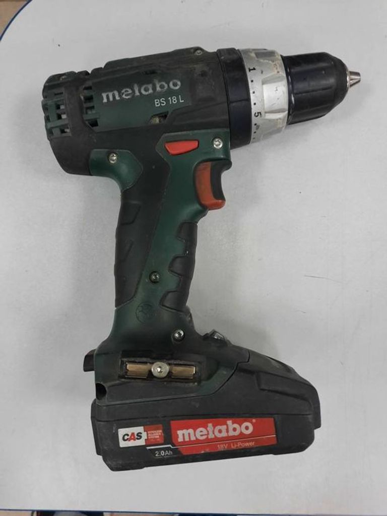 Оголошення Metabo bs 18 li 2акб 2ah li-ion + зу Б/У