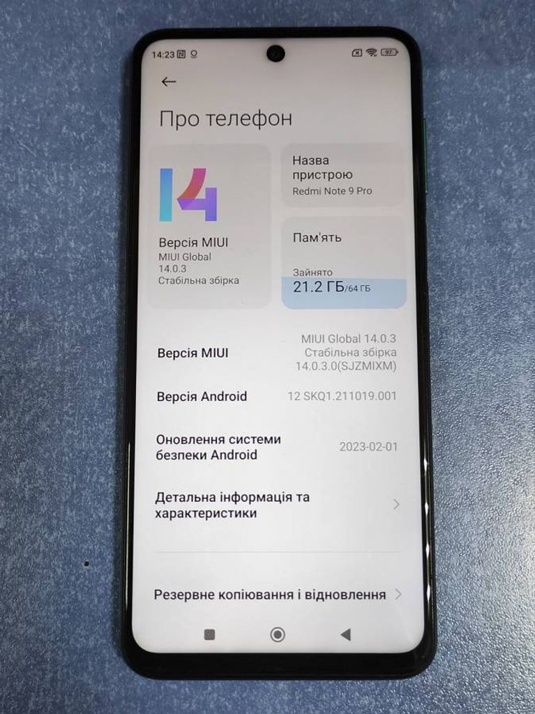 Xiaomi Redmi Note 9 Pro 6/64GB Green