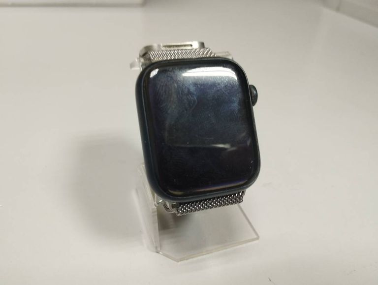 Дешиво Apple watch series 7 gps 45mm aluminum case with sport с ломбарда