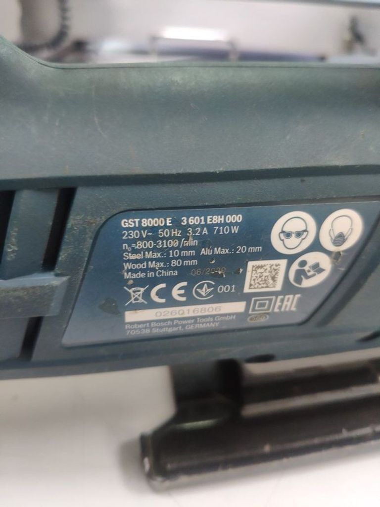 Оголошення Bosch gst 8000 e Б/У