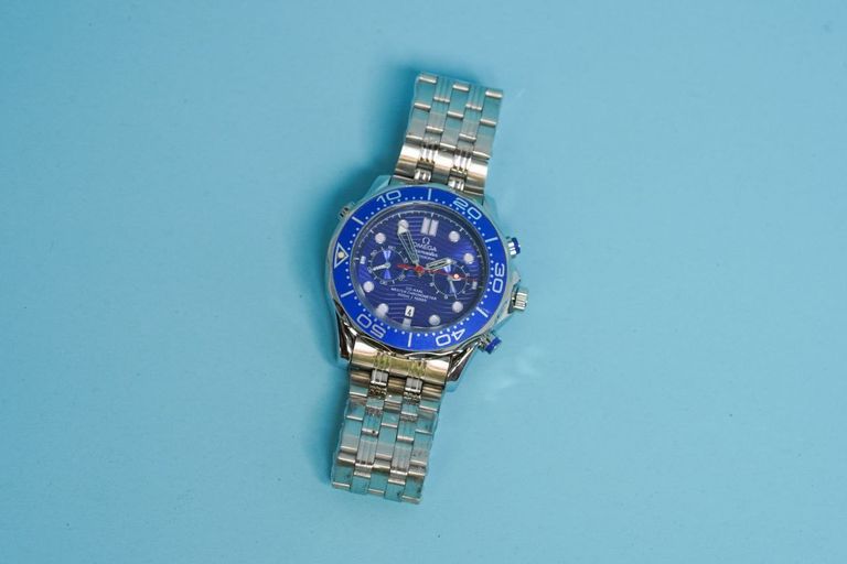 Оголошення Акція! Чоловічий годинник Omega Seamaster Professional Blue AAA наручний механічний з автопідзаводом. Новий. Б/У