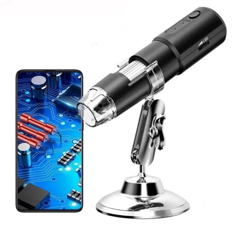 Купить Бездротовий Цифровий WIFI Мікроскоп Inskam 314 1600X Android iOS. Новий. Б/У