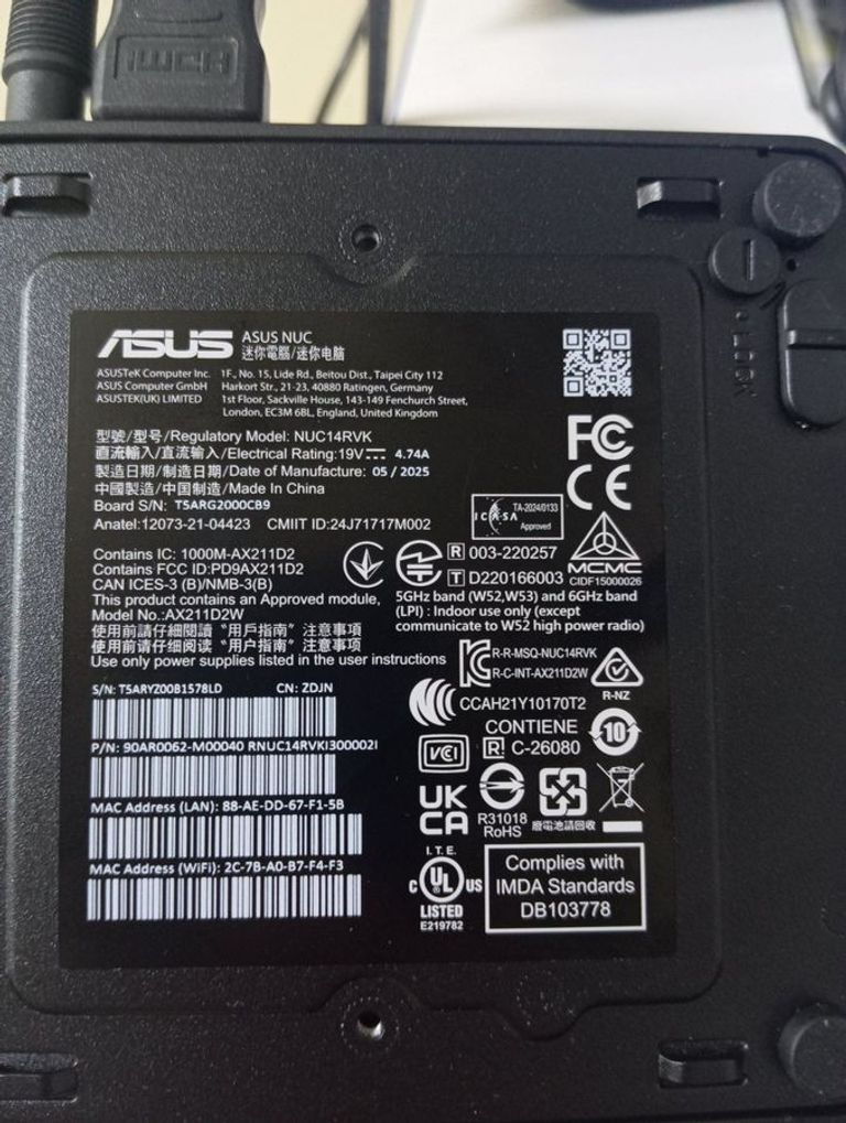 Asus nuc 14 pro/core 3 100u/16gb ddr5/ssd 256 gb Код:01-200756064. Изображение 5