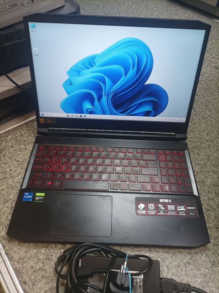 Розпродаж Acer 15/core i5-11400h ddr4/8gb ddr4/hdd *відсутній/ssd 512 gb/*інтегрована, продавець Техноскарб