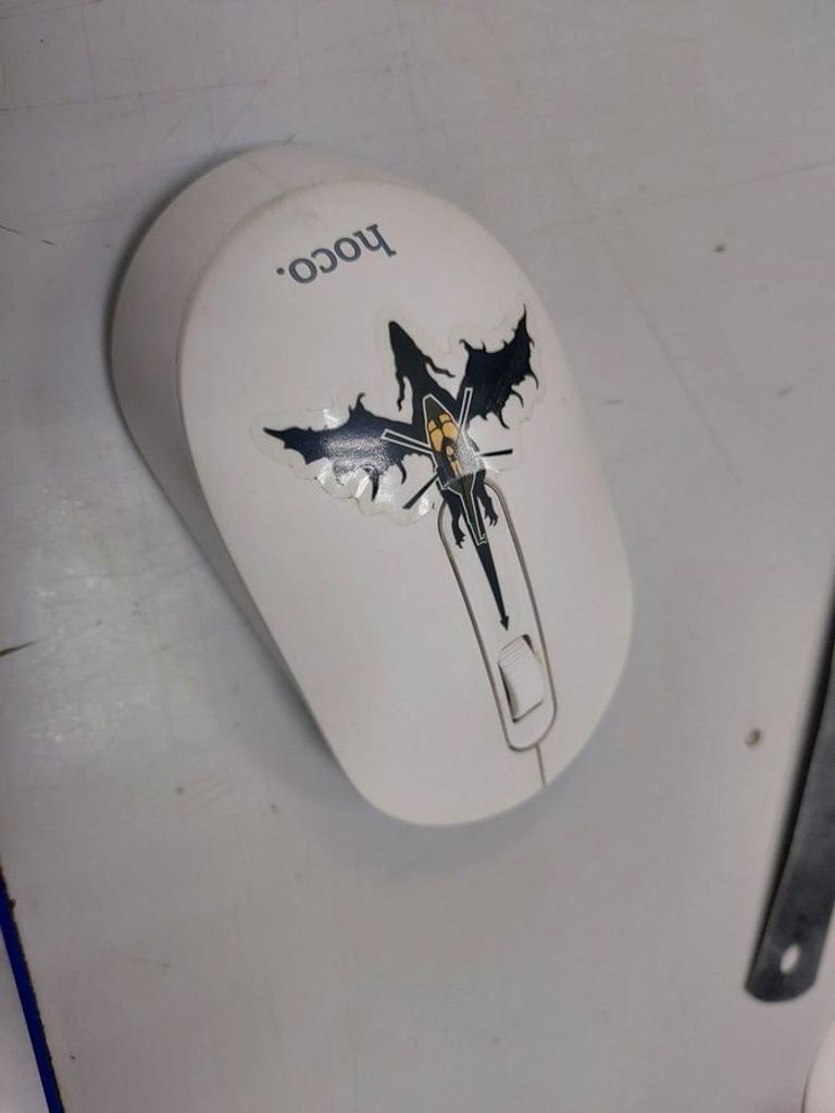 Объявление Hoco GM14 Platinum business wireless mouse White Б/У