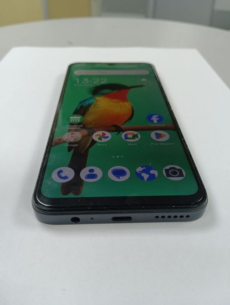 Объявление Zte Blade A55 4/128GB Blue Б/У