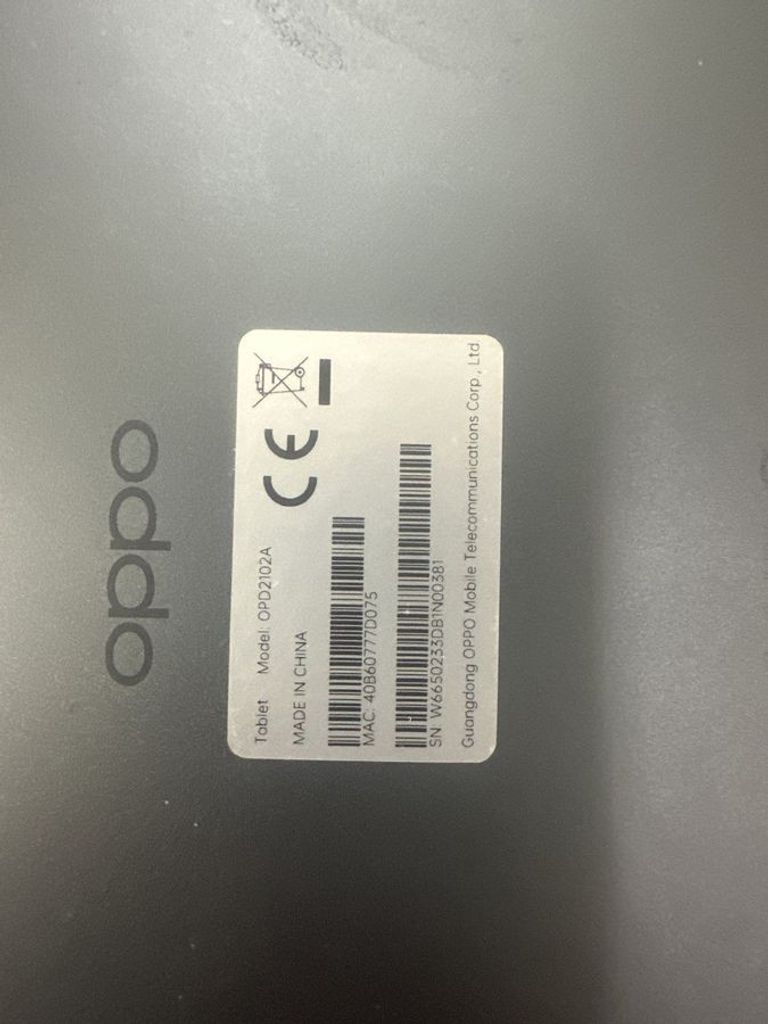 Объявление Oppo pad air 4/128gb wi-fi Б/У