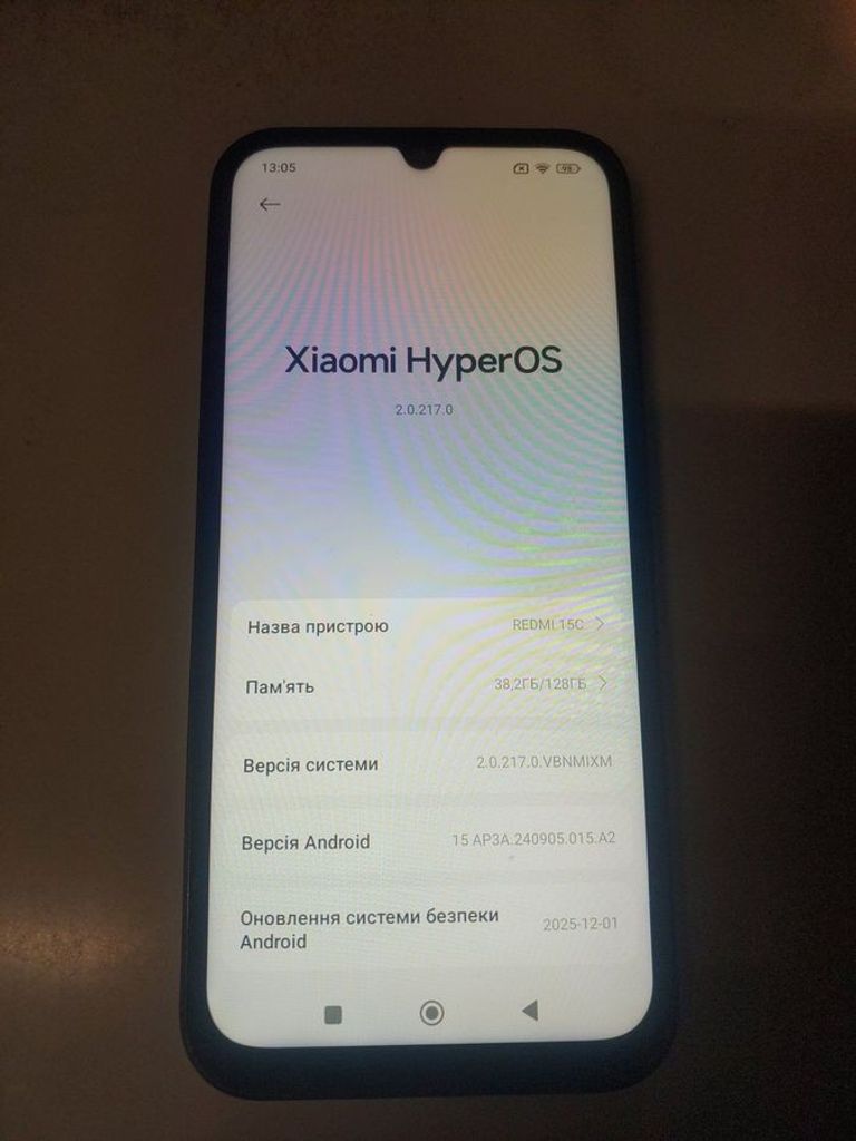 Оголошення Xiaomi redmi 15c 4g 4/128gb Б/У