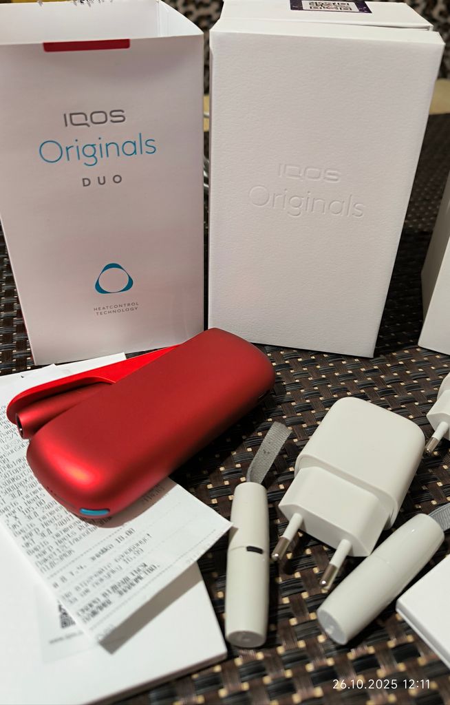 Дешево IQOS ORIGINALS DUO Червоний (DK002957.00) з ломбарду