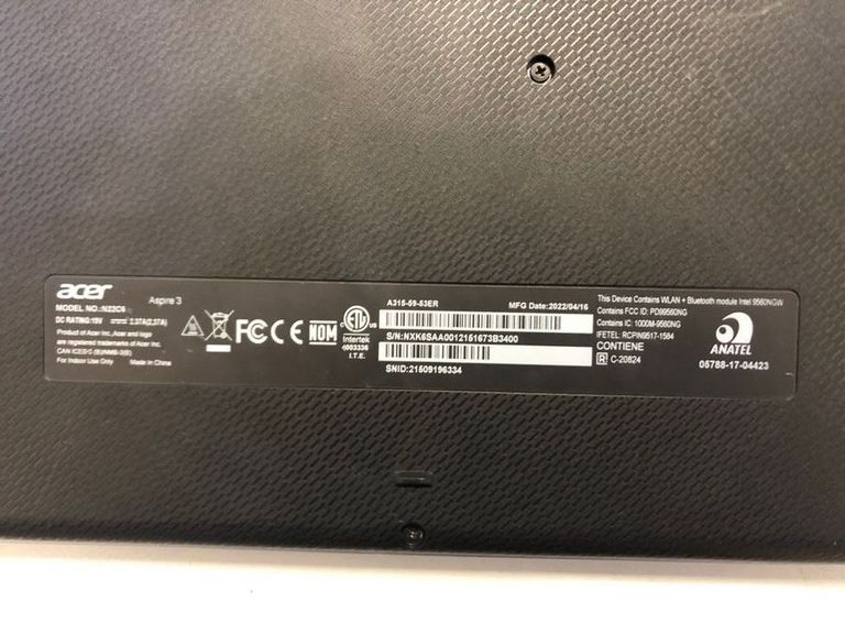 Acer 15/core i5-1235u ddr5/8gb ddr5/hdd *відсутній/ssd 256 gb/*інтегрована Код:01-200891091. Зображення 5