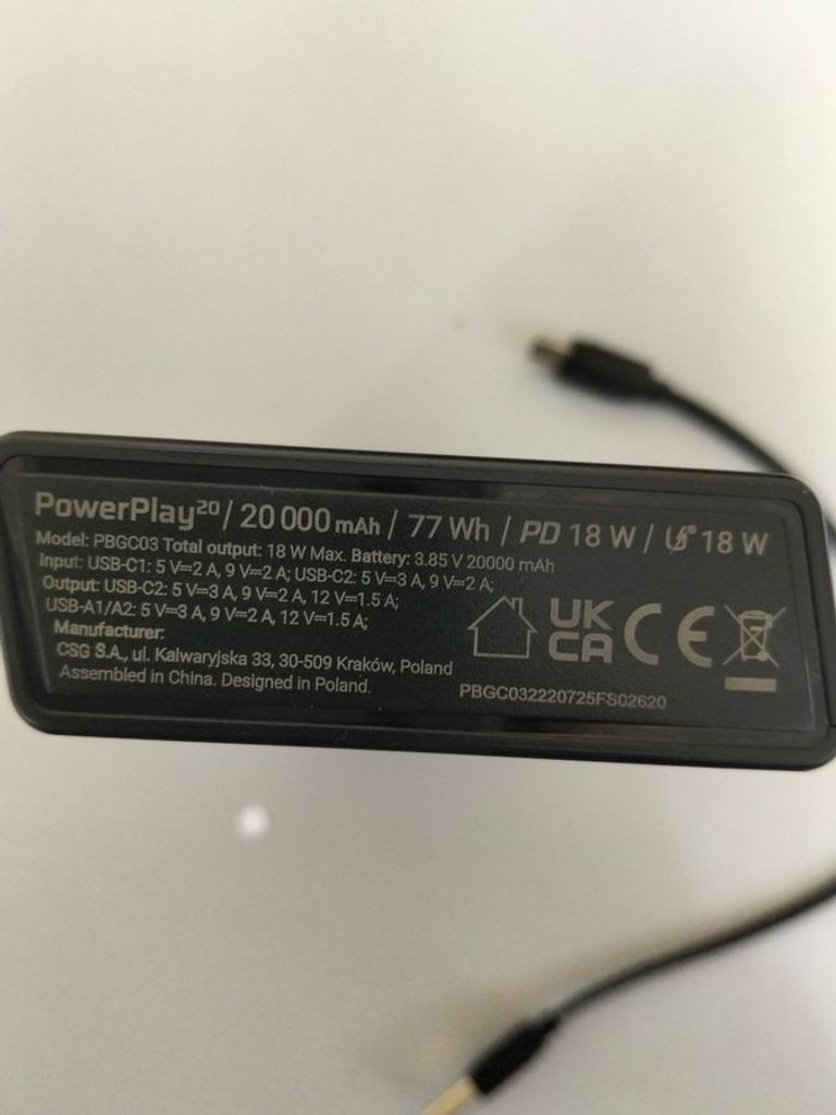 Дешево Green Cell powerplay20 20000mah, 18w з ломбарду