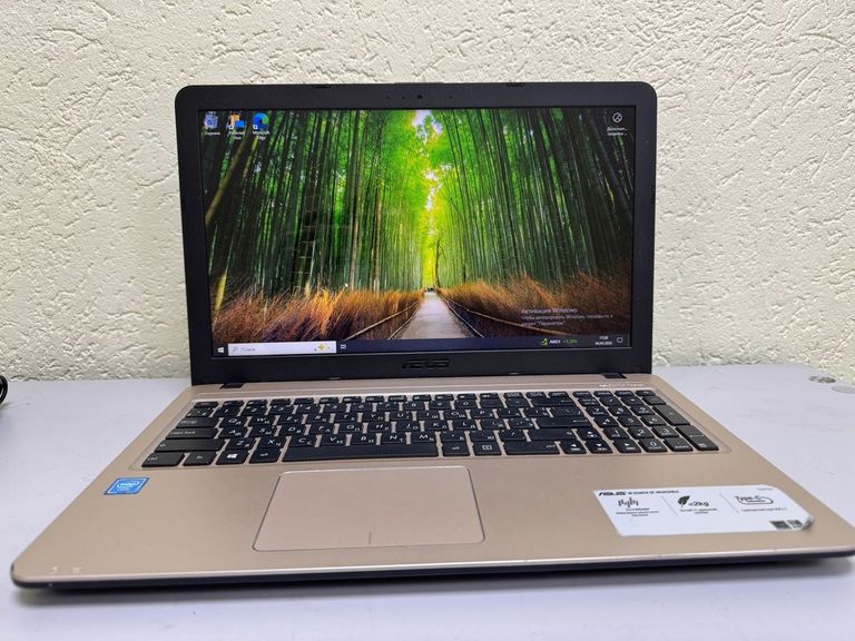 Купити Asus 15/celeron n3060 ddr3/4gb ddr2/hdd 500 gb/ssd *відсутній/*інтегрована Б/У