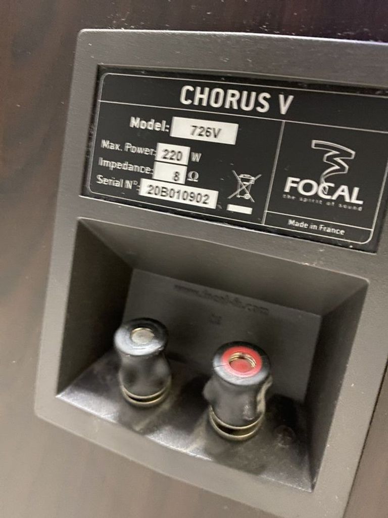 Оголошення Focal Chorus 726 V Б/У