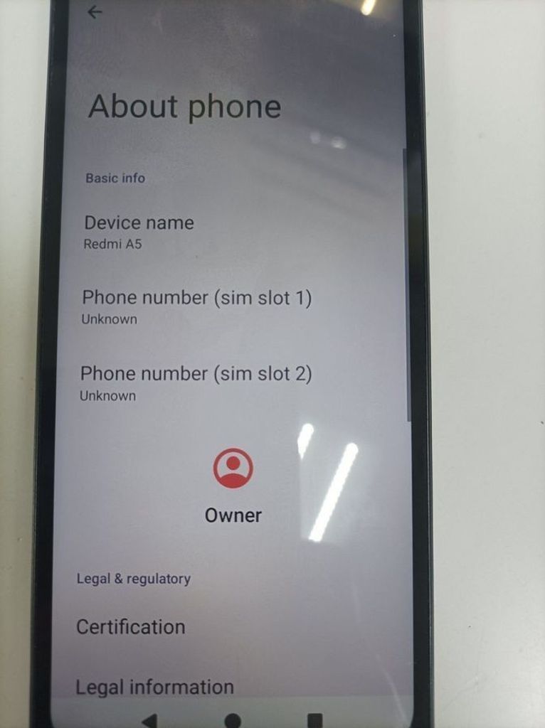 Объявление Xiaomi redmi a5 4/128gb Б/У