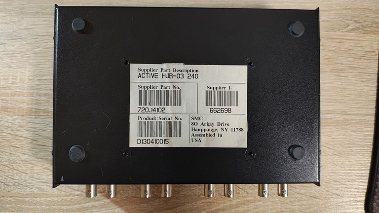 Оголошення Концентратор SMC Arcnet Active HUB-03 240 720.14102 Б/У