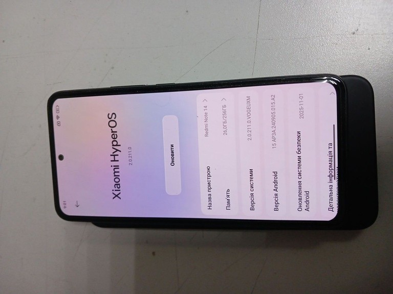 Купити Xiaomi redmi note 14 8/256gb Б/У