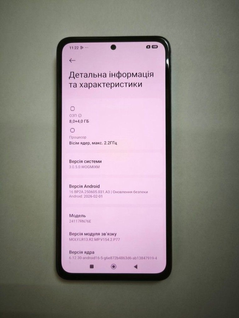 Дешево Xiaomi redmi note 14 8/256gb з ломбарду