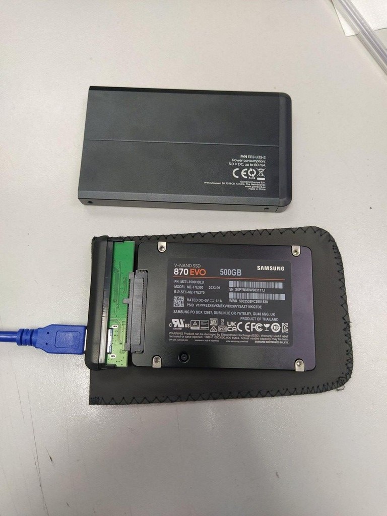 Оголошення Samsung 870 evo 500 gb Б/У