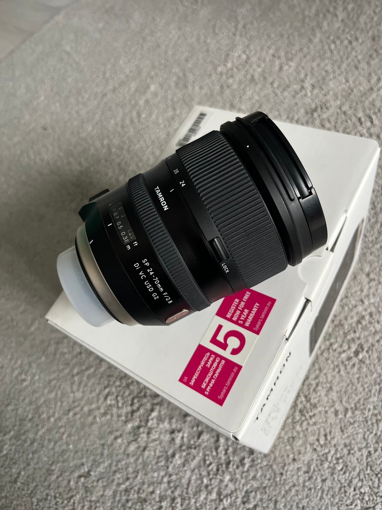 Tamron AF SP 24-70mm f/2,8 Di VC USD G2 Код:null. Изображение 10
