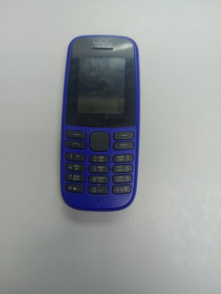 Купить Nokia 105 DS 2019 Blue (16KIGL01A01) Б/У