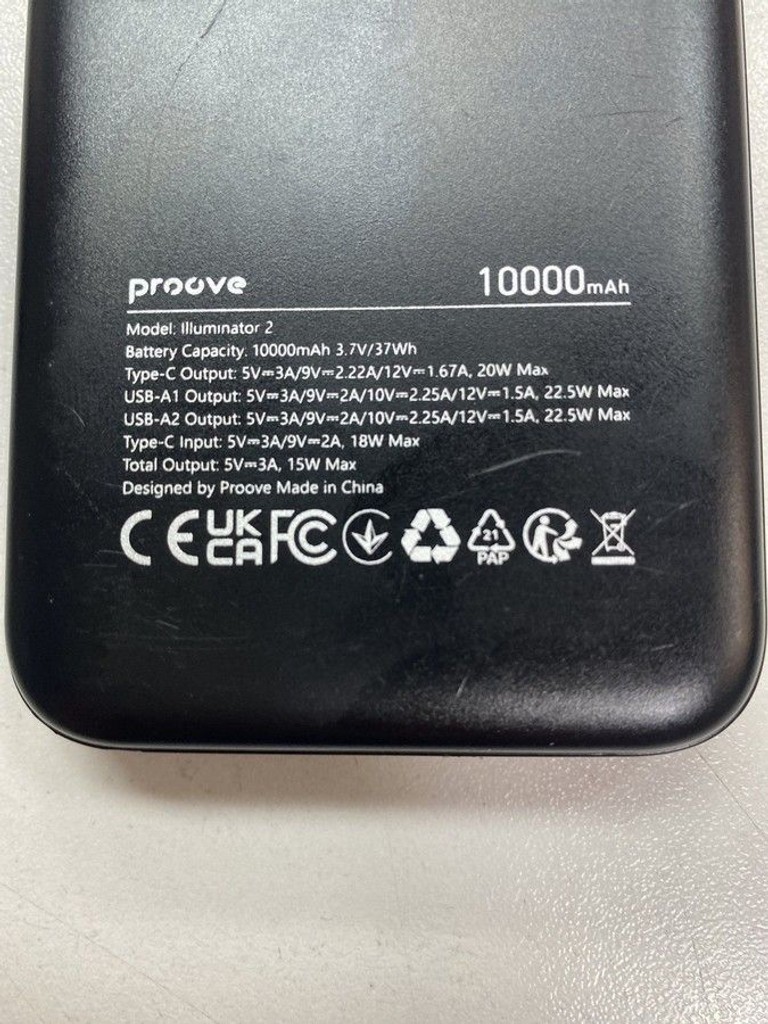 Дешево Proove illuminator 2 22.5w 10000mah з ломбарду