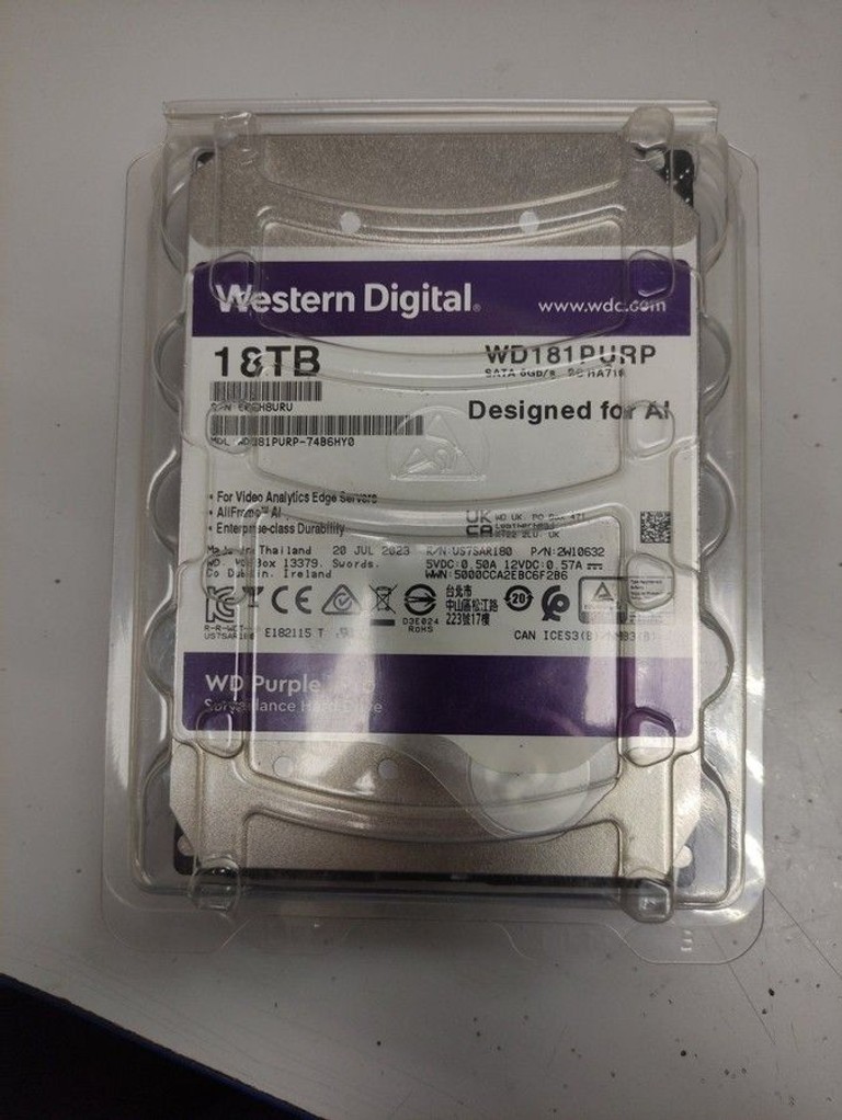 Оголошення Wd Purple Pro 18 TB (WD181PURP) Б/У