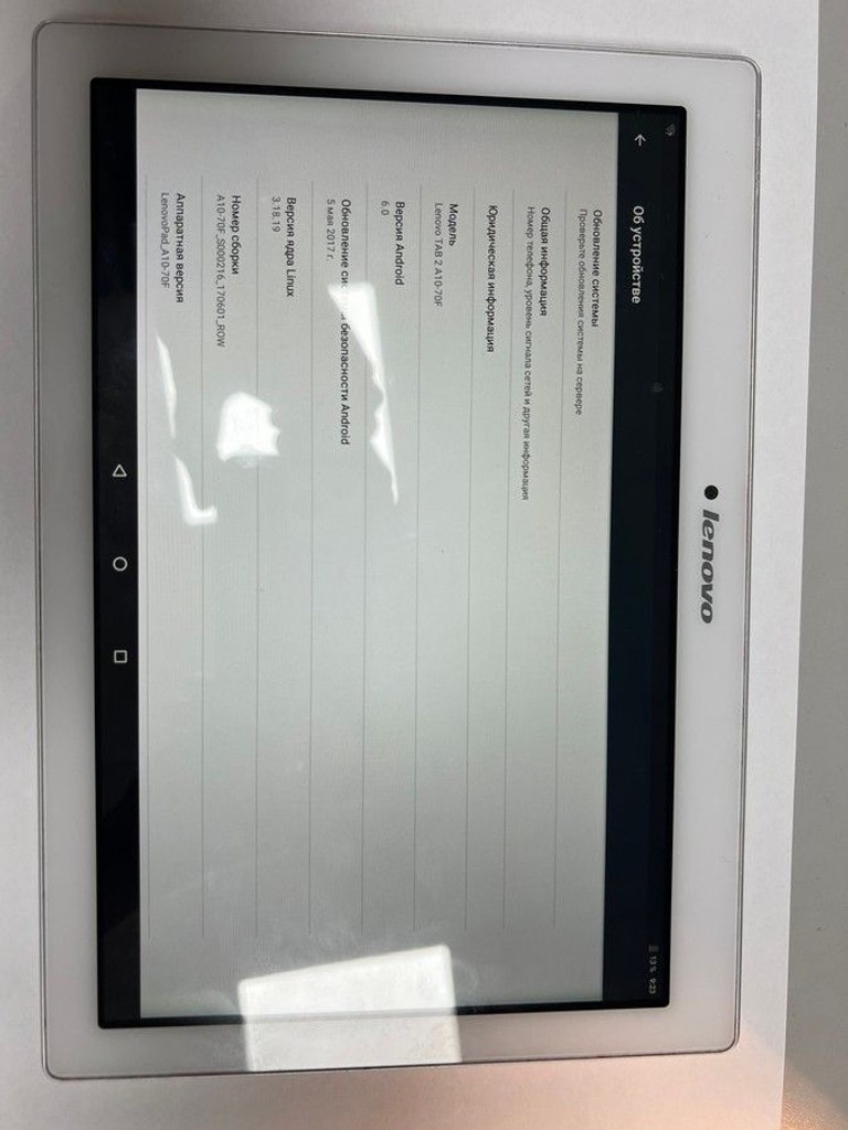 Lenovo tab 2 a8-50lc 16gb 3g Код:01-200992177. Зображення 5