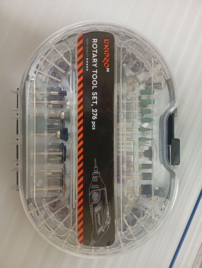Распродажа Dnipro-M rotary tool set 276 pcs, продавец Техноскарб