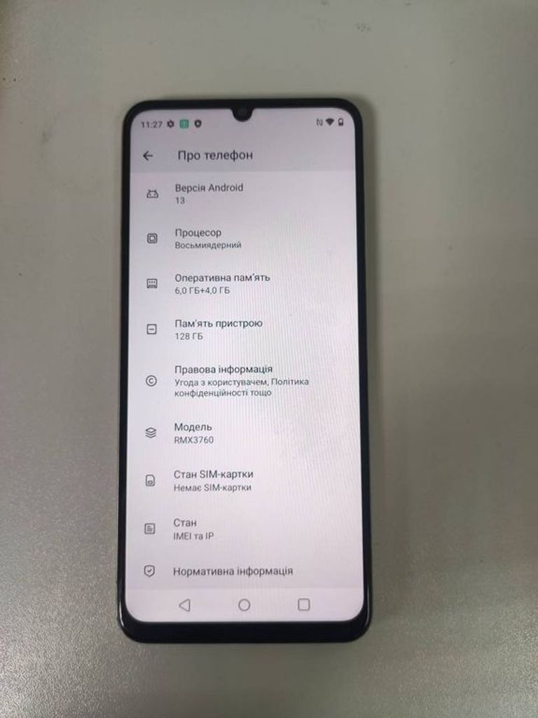 Realme c53 rmx3760 6/128gb