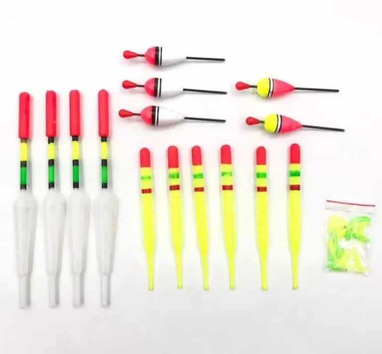 Оголошення Поплавці із дерева та пластику для рибалки 15 шт. кріплення до волосіні в комплекті! Б/У