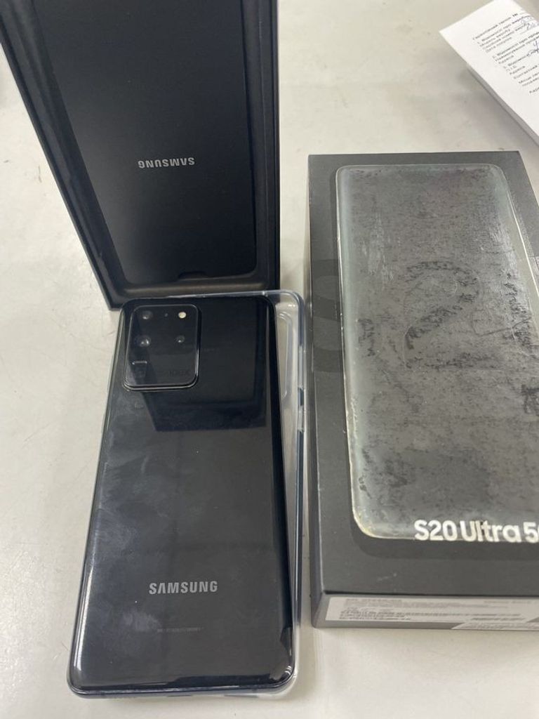 Купить Samsung Galaxy S20 Ultra 5G SM-G988B 12/128GB Gray Б/У