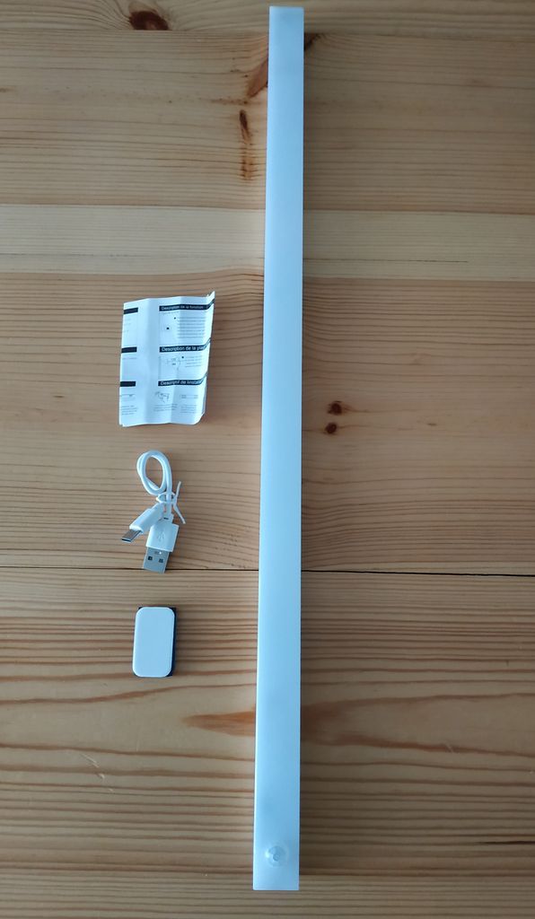 Беспроводная led-лампа светильник с датчиком движения 50 см. Новый Код:null. Зображення 4