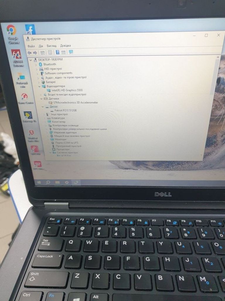 Оголошення Dell 14/core i7 5600u ddr3/8gb ddr3/hdd *відсутній/ssd 500 gb/*інтегрована Б/У