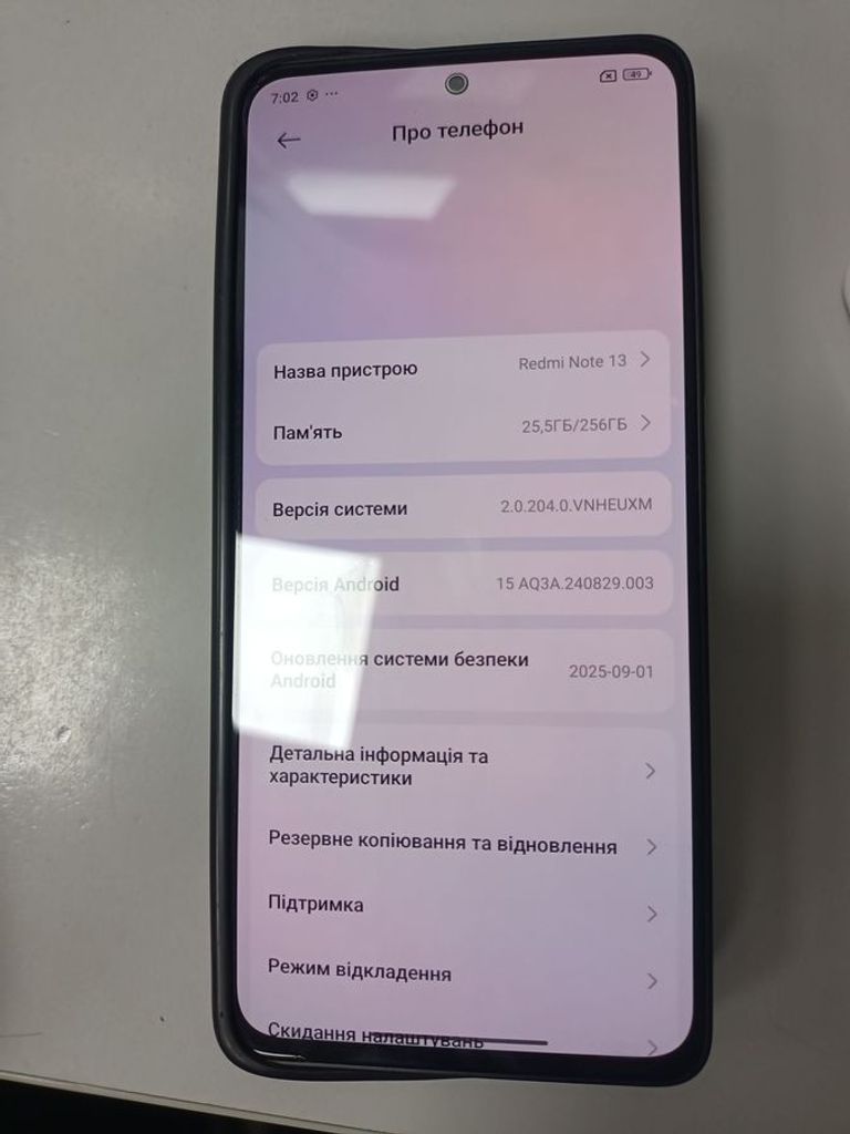 Xiaomi redmi note 13 5g 8/256gb Код:01-200794902. Зображення 5