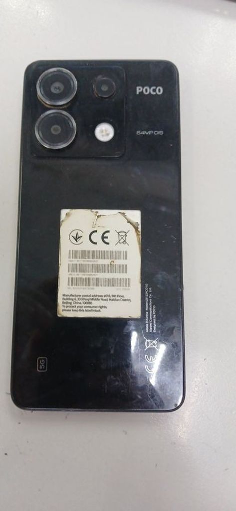 Оголошення Xiaomi Poco X6 12/256GB Black Б/У