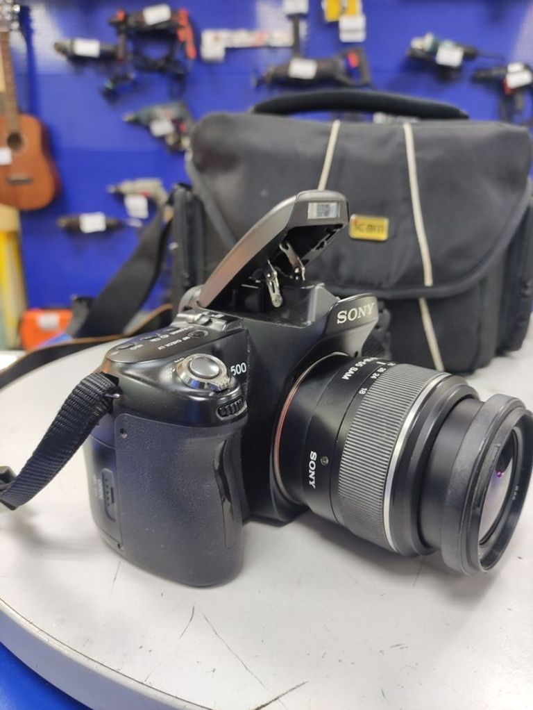 Sony alpha dslr-a500 + sal 1855 Код:01-200806438. Зображення 9