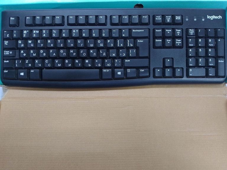 Купить Logitech k120 Б/У