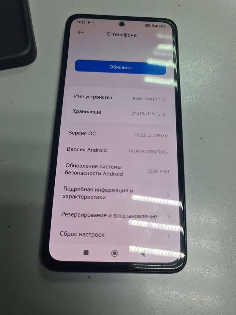Дешево Xiaomi redmi note 14 6/128gb з ломбарду