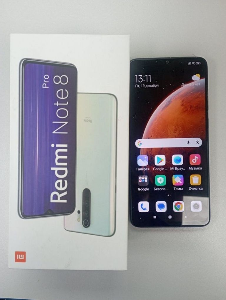 Купити Xiaomi Redmi Note 8 Pro 6/128GB Blue Б/У