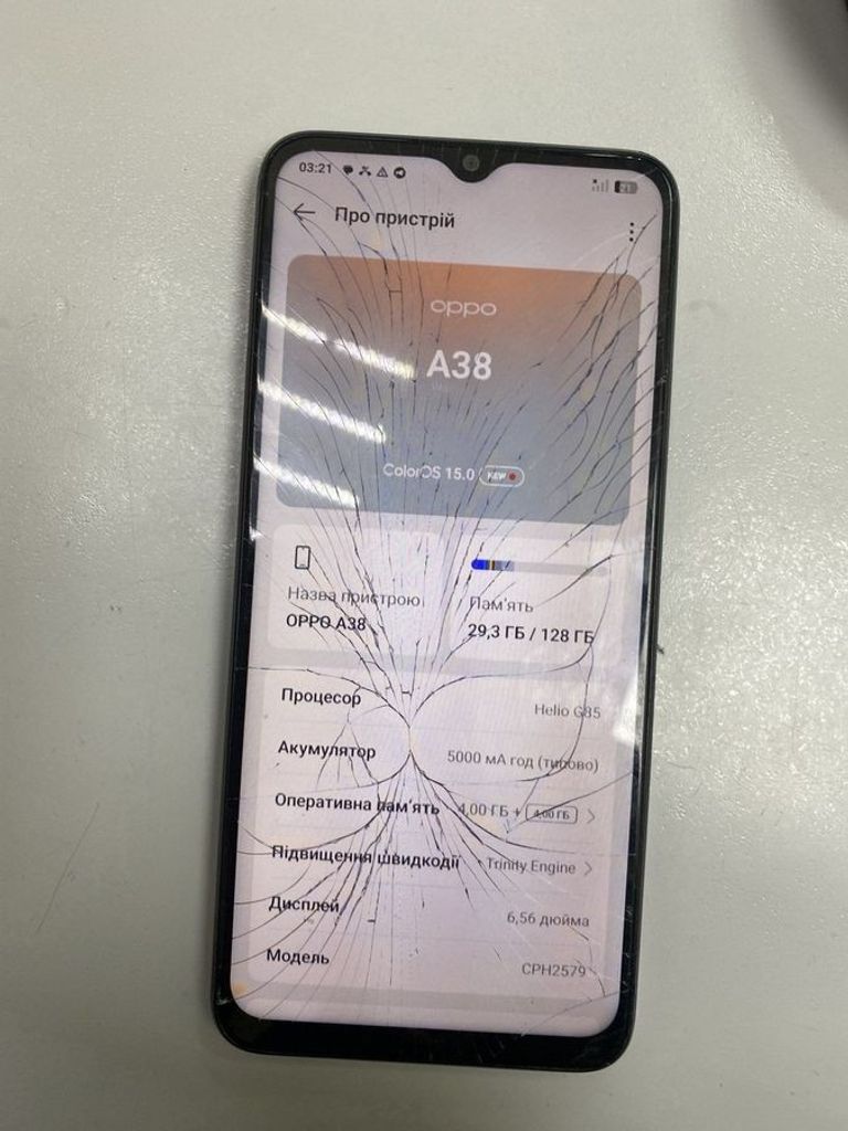 Объявление Oppo a38 4/128 Б/У