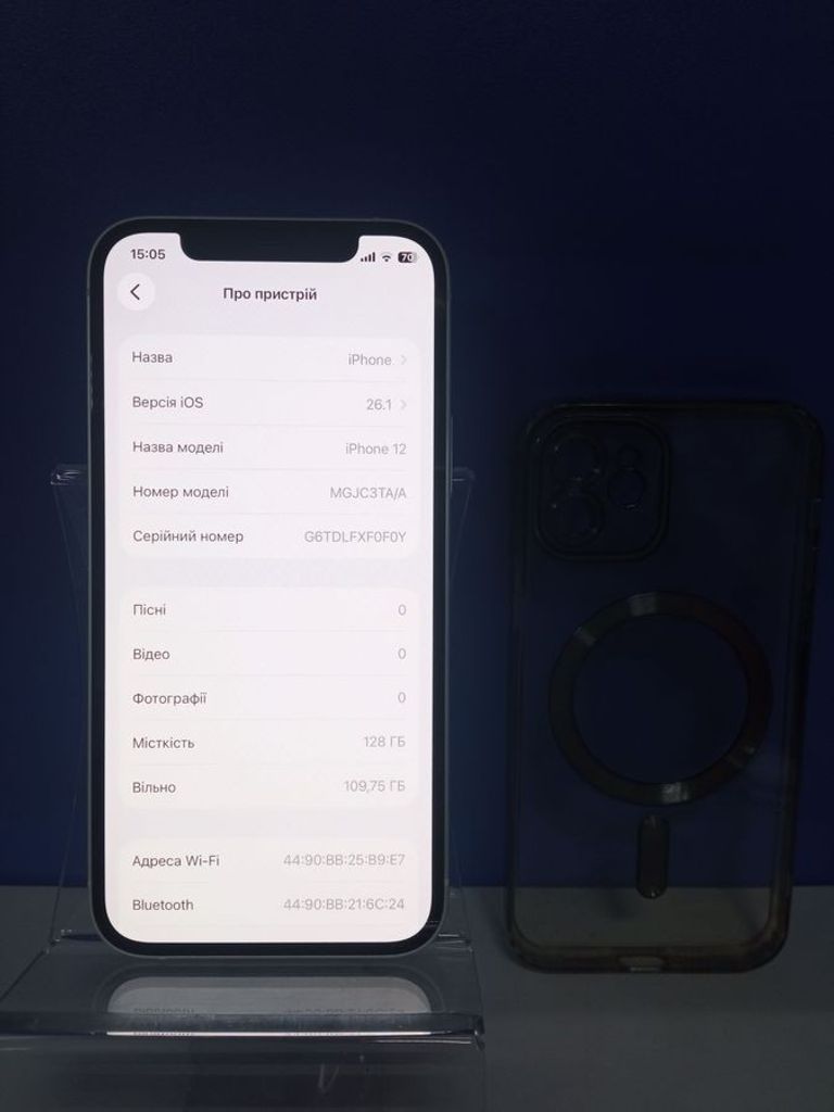 Оголошення Apple iPhone 12 128GB (PRODUCT)RED Б/У