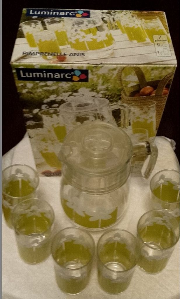 Купити Набір для напоїв Luminarc з 7 предметів Б/У