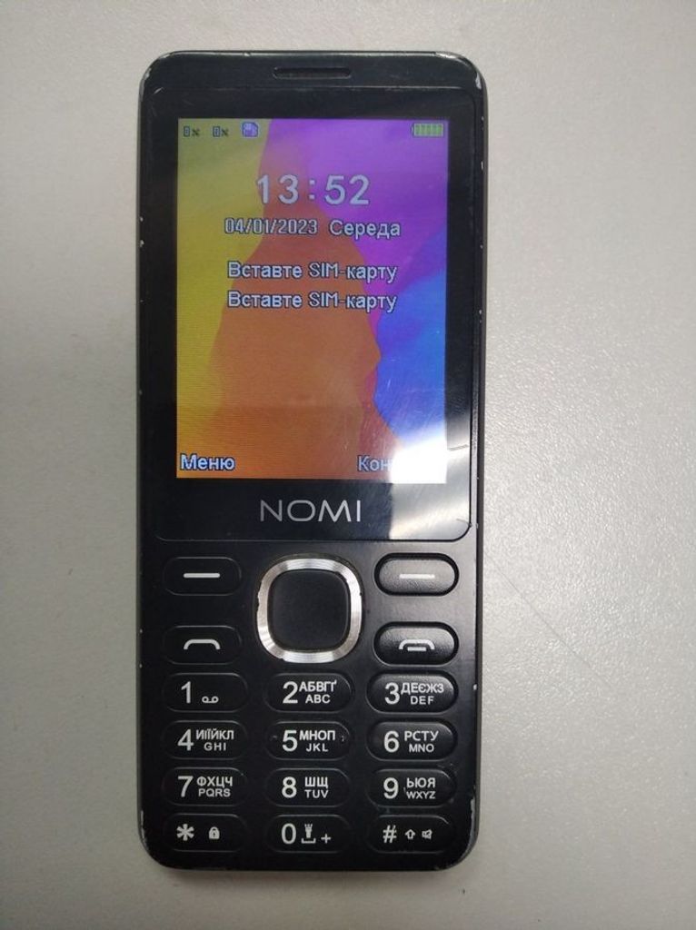 Дешево Nomi i2820 Black з ломбарду