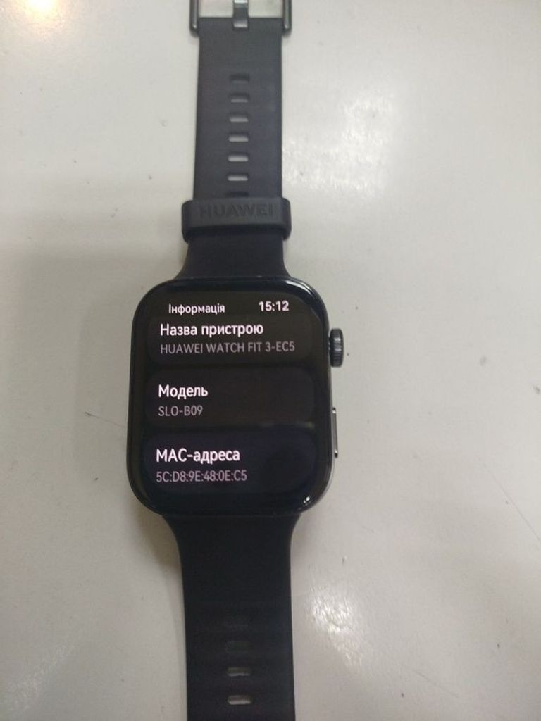 Оголошення Huawei watch fit 3 Б/У