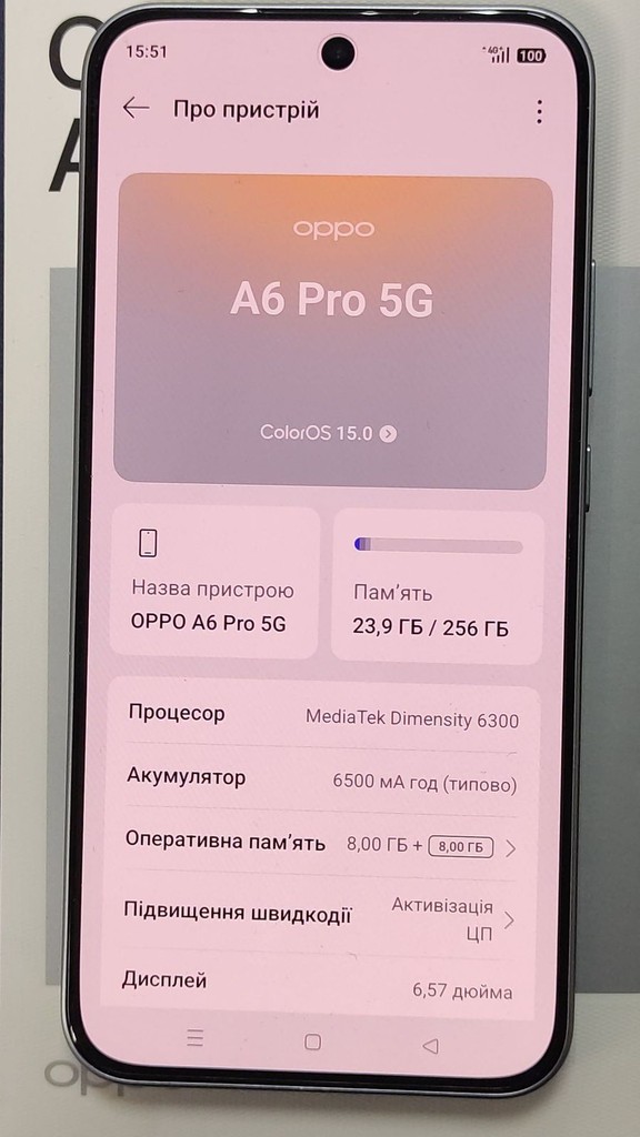 Дешиво Oppo a6 pro 4g 8/256gb с ломбарда