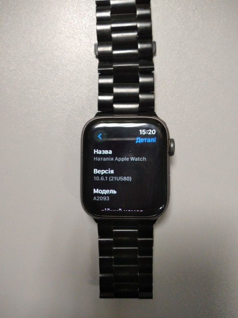 Объявление Apple watch series 5 gps 44mm aluminium case Б/У