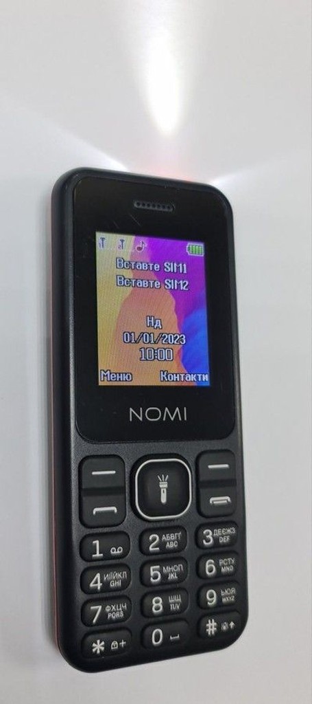 Оголошення Nomi i1880 Black Б/У