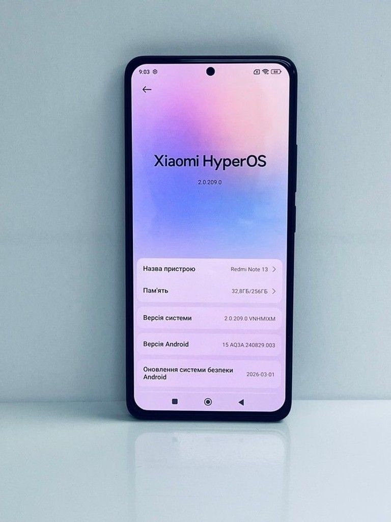 Оголошення Xiaomi redmi note 13 4g 8/256gb Б/У